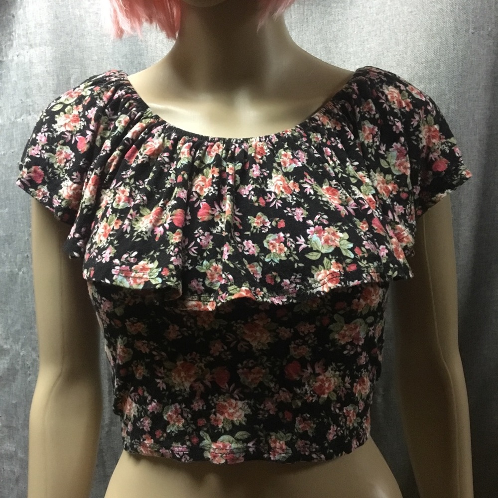 Floral Crop Top